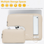 Hyzuo 14&ndash;15 tolline s&uuml;learvutikott komplekt Macbook Air 15 M4 M3 M2, Macbook Pro 15, 15 tolline Surface Laptop, Xps 15 Plus, s&uuml;learvuti kaitse&uuml;mbris 14 tolline Dell Hp Lenovo Thinkpad Asus Acer Huawei, liivakarva