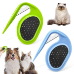 2 tk pakendis pet knotting comb, cat dematting knife with steel blade, knot comb hair removal tool, knot comb for cat, perfect for removing tangles