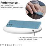 Tyrolit Life Premium elastsete viilide komplekt v&otilde;imsatele suusa- ja lumelaua kantidele - suusakandi teritaja elastsete j&auml;me- ja peenviilide kombinatsioon t&otilde;husaks peenlihvimiseks nagu suusahooldusest