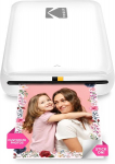 Kodak Step kohene v&auml;rviline fotoprinter nutitelefonidele, kaasaskantav, mini, Zink, 5 x 7,5 cm kleepuvad fotod, Bluetooth, &uuml;hildub Ios-i ja Android-seadmetega, l&otilde;bus redigeerimisrakendus, valge