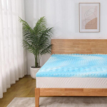 Ego Home Kattemadrats 160 x 190 cm, 7 cm k&otilde;rgune 7 tsooniga vahtkummist madrats, Certipur Eu sertifikaadiga, madratsi kattemadrats 160 x 190 cm, ilma katteta vedruvoodile, madratsid, diivanvoodi
