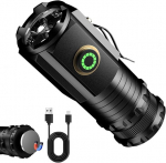 Magnolight, Magnolight taskulamp, magnetiline mini taskulamp, laetav mini taskulamp magnetiga, led taskulamp, eriti ere, veekindel taskulamp matkamiseks, telkimiseks, v&auml;litingimustes (a)