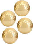 Gototop golfipallid, 4 t&uuml;kki, golfipallide j&auml;rvepallid, kahekihiline kullatud golfisport, golfipall, golfitarvikud, l&ouml;&ouml;b &uuml;le 1000 korra