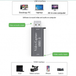 Hdmi videosalvestuskaart, hd 1080p videosalvestuskaart usb 3.0-le windows/mac/android jaoks, videosalvesti salvestamine ja jagamine otse&uuml;lekannete jaoks