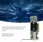 Dpofirs 10 gb pci e nic v&otilde;rgukaart, mnpa19xtr sfp+ pcie v&otilde;rgukaart 10 gbps v&otilde;rguadapter pcie v&otilde;rgukaart pcie x8 kanalid pcie x8 ja pcie x16 pesadele arvutiserveritele