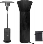 Terrassisoojendi kate, 210d Oxfordi kangast terrassisoojendi kaitsekate, veekindel, tolmukindel, Uv-kindel (226 x 85 x 48 cm)