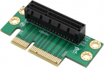 Ototec 1pc Pci-e 4x Riser adapter, &uuml;hilduv 1u/2u serverarvutitega, toetab Pci Express kaarte 60,2 x 29,2 mm, m&otilde;eldud kompaktsele korpusele, v&auml;ikesele korpusele, graafikakaardi modifikatsiooni &scaron;assii uuendusele