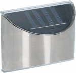 Grundig p&auml;ikeselamp v&auml;litingimustes kasutamiseks &ndash; v&auml;lilamp &ndash; seinavalgusti &ndash; 4x led &ndash; sisse- ja v&auml;ljal&uuml;litusnupp &ndash; roostevaba teras