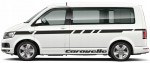 Kleebised Vw T5 T6 k&uuml;ljeribad kirjaga Caravelle