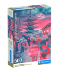 CLEMENTONI - Compact 500 pieces - Evening in Kyoto