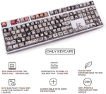 108 Pbt klaviatuuriklahvi t&otilde;mbek&auml;epidemega Cherry Mx Gateron Kailh Switch mehaanilisele klaviatuurile