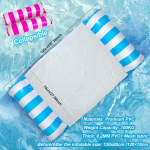 Lanovuto &otilde;hkmadrats basseini jaoks, 4-in-1 &otilde;hkmadrats, veev&otilde;rkkiik, t&auml;ispuhutav veev&otilde;rkkiik v&otilde;rguga, veemadrats, basseinim&auml;nguasi, basseinimadrats t&auml;iskasvanutele lastele (2 tk)