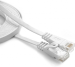 Jbstk Lan-kaabel 10 m Cat6 lame Ethernet-kaabel valge v&otilde;rgukaabel internetikaabel patch-kaabel Rj45 pistikuga ruuteri, l&uuml;liti, modemi, s&uuml;learvuti, Ps5, Ps4, Smart Tv, Xbox One, Switchi jaoks