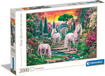 Clementoni - 32575 Collection - Classical Garden Unicorns, pusle 2000 t&uuml;kki t&auml;iskasvanutele ja lastele alates 10. eluaastast, oskusm&auml;ng kogu perele