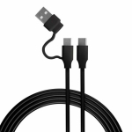 USB-C m&auml;ngimise ja laadimise kaabel - FR-TEC - FT0042 - 3m - &Uuml;hildub PS5 - Andmete edastus
