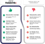Holzbrink Pehme p&otilde;randaliist, isekleepuv, 50 x 20 mm
