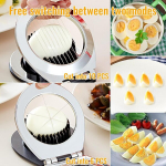 2 tk munaviilutajate komplekt k&otilde;vaks keedetud munadele, munaviilutaja, munakoorija ja munaavaja, ideaalne salatite ja v&otilde;ileibade valmistamiseks, toidu kastmete ja pitsa jaoks