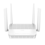 Cudy WR3000P AX3000 MeshPro WiFi 6 ruuter kahe sagedusega 2.5G port USB PoE VPN WPA3 Mesh Valge