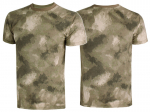 Meeste militaarne / kalamehe T-s&auml;rk 170 g/m&sup2;, Texar, hingav, 100% puuvill, MUD Cam kamooflaaž, S