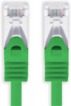 1attack.de 1 m - roheline - 1 tk cat7 v&otilde;rgukaabel sftp patch kaabel lan kaabel t&ouml;&ouml;tlemata kaabel 10 gb/s - 500 mhz komplekteeritud 2 rj45 pistikuga cat 6a