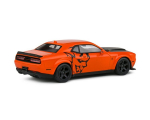 Diecast Mudel S4310306 Dodge Challenger Srt Demon Go Mango Pearl With Demon 2018 1/43