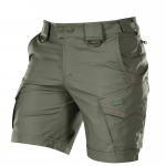 L&uuml;hikesed meeste p&uuml;ksid M-Tac Aggressor Short Rip-Stop YKK Teflon s&otilde;jav&auml;e p&uuml;ksid, Army Olive