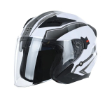 Mootorratta kiiver Hecht 51627 valge, suurus S