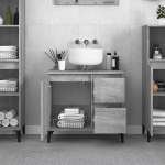 vannitoakapp, hall Sonoma tamm, 65 x 33 x 60 cm, tehispuit CFE8837125