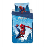 Voodipesukomplekt Spderman, 140 x 200 cm + padjap&uuml;&uuml;r 70 x 90 cm