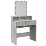 tualettlaud LEDiga, betoonhall, 80x41x144,5 cm CFE5513969