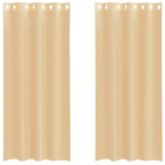 Voile-kardinad r&otilde;ngastihendiga 2 tk Liiv CFE7078787