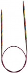 Knitpro 150 cm x 6.5 mm Symfonie fikseeritud ringvardad, mitmev&auml;rvilised