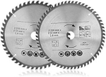 Ketassaelehed 250 x 30 mm 48t ja 60t tct mitmek&uuml;lgsed saelehed, valmistatud kvaliteetsest karbiidist, &uuml;hilduvad sukel- ja ketassaagidega puidu, metalli ja alumiiniumi jaoks, 2 tk pakis