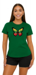 Naiste tumeroheline T-s&auml;rk Butterfly