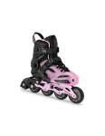 Rulluisud Spokey Freespo Junior, must/roosa