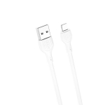 XO kaabel NB200 USB - Lightning 1,0m 2.1A valge