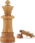 USB pulk Usb 3.0 "king of Chess" puidust m&auml;lupulk 32gb