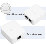 Bewinner Gigabit v&otilde;rgul&uuml;liti 2 porti 10/100/1000 mbps 1 sisend 2 v&auml;ljundit poe pikendusl&uuml;liti rj45 v&otilde;rgujaoturi adapter gigabit v&otilde;rgul&uuml;liti
