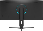 Monitor Odys gaming monitor xp34 pro-x - 34 tolli (86 cm), kumer (1500r), 180 hz, uwqhd (3,440 x 1,440 px), 1 ms reageerimisaeg (mprt), hdr, freesync/g-sync comp., eye care, hdmi, dp, 3.5 mm audio