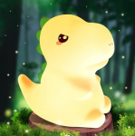 Lauapealne &ouml;&ouml;lamp "Hart dinosaur"