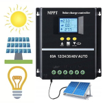 60a Firma p&auml;ikese laadimise regulaator Mppt kontroller 12v/24v/36v/48v Lcd