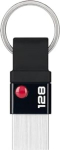 USB pulk Emtec - usb m&auml;lupulk 3.2 nano ring t100 mahutavus 128gb, 128 gb - universaalne &uuml;hilduvus usb 3.0 - ecmmd128gt103, v&otilde;tmehoidja - &uuml;li&otilde;huke ilma kaaneta - must/h&otilde;bedane