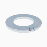 5 seibi komplekt M30 Irox 01 tsingitud teras Klass Hv 100 Din 125-a Uni 6592 Iso 7089