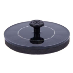 P&auml;ikese purskkaev Vigo, 16 cm, must, 3 d&uuml;&uuml;si