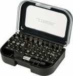 Lokitangide otsikute komplekt adapteriga, 31 osa.