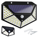 P&auml;ikeselamp 100 LED-i ja h&auml;mara liikumisanduriga