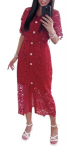 Naiste kleit, Made in Italy, punane, S/M