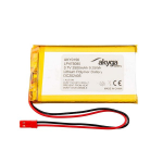 Li-Po LP475085 Akyga AKY0156 3.7V / 2500mAh PCM aku JST 2-Pin pistik 150mm
