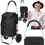 Ostuk&auml;ru Springos HA7484 42 liitrit must, ratastel
