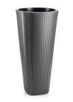 K&otilde;rge Mora lillepott, antratsiit, 39xh81 cm